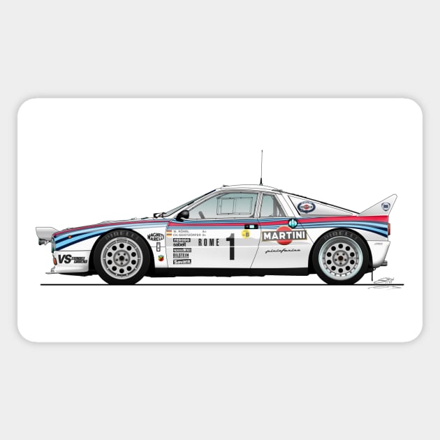 Röhrl / Geistdörfer - Monte-Carlo 1983 Sticker by Vanillah